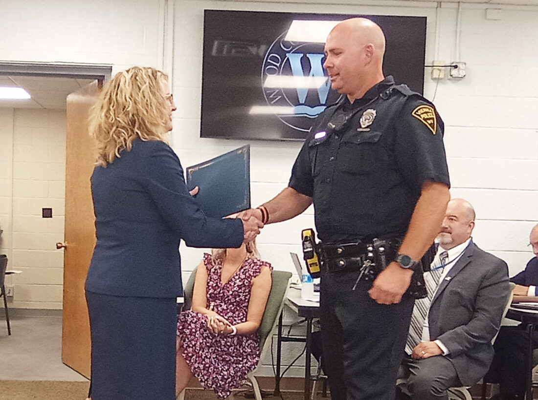 Wood BOE recognizes resource officers | News, Sports, Jobs - News 